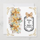 Vaste vakantiekaart feestdagenkaart (Voorkant)