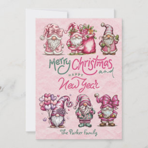 Vaste vakantiekaart feestdagenkaart