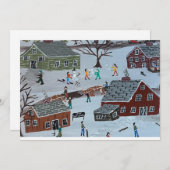 Vaste vakantiekaart feestdagenkaart (Voorkant / Achterkant)