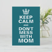 Vaste vakantiekaart feestdagenkaart (Staand voorkant)