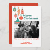 Vaste vakantiekaart feestdagenkaart (Voorkant / Achterkant)