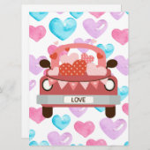 Vaste vakantiekaart feestdagenkaart (Voorkant / Achterkant)