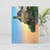 Vaste vakantiekaart feestdagenkaart (Staand voorkant)