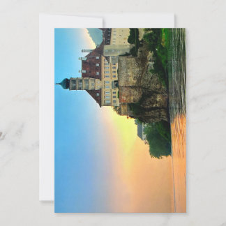 Vaste vakantiekaart feestdagenkaart