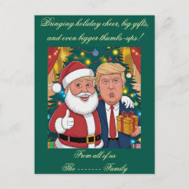 Vaste vakantiekaart feestdagenkaart