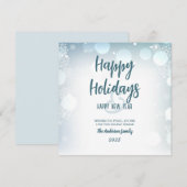 Vaste vakantiekaart feestdagenkaart (Voorkant / Achterkant)