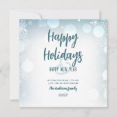 Vaste vakantiekaart feestdagenkaart (Voorkant)