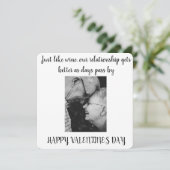 Vaste vakantiekaart feestdagenkaart (Staand voorkant)