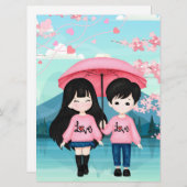 Vaste vakantiekaart feestdagenkaart (Voorkant / Achterkant)