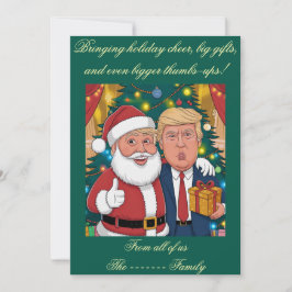 Vaste vakantiekaart feestdagenkaart