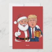 Vaste vakantiekaart feestdagenkaart (Achterkant)