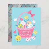 Vaste vakantiekaart feestdagenkaart (Voorkant / Achterkant)