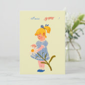 Vaste vakantiekaart feestdagenkaart (Staand voorkant)