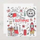 Vaste vakantiekaart feestdagenkaart (Voorkant / Achterkant)