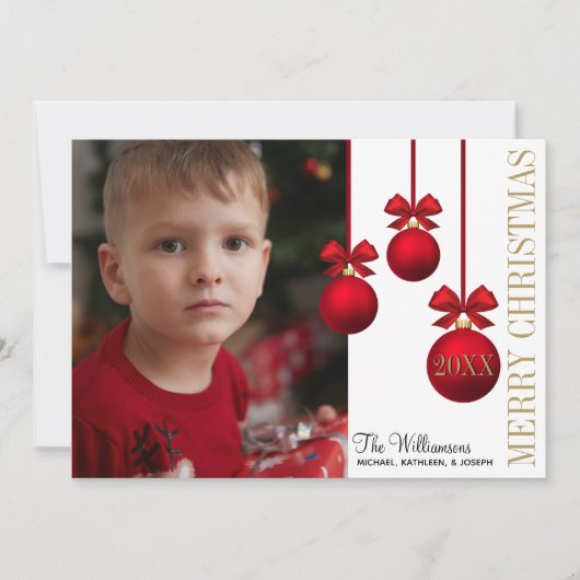 Vaste vakantiekaart feestdagenkaart (Voorkant)