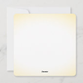 Vaste vakantiekaart feestdagenkaart (Achterkant)