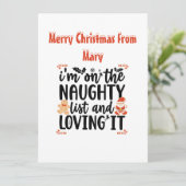 Vaste vakantiekaart feestdagenkaart (Staand voorkant)