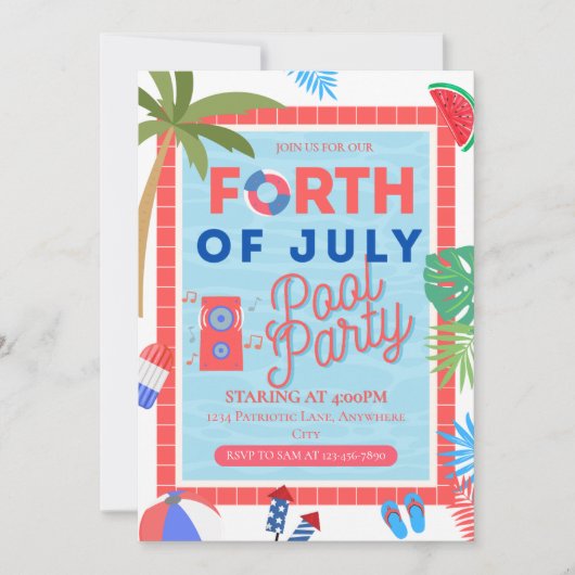 Vaste vakantiekaart feestdagenkaart (Voorkant)