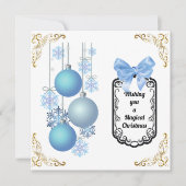 Vaste vakantiekaart feestdagenkaart (Voorkant)