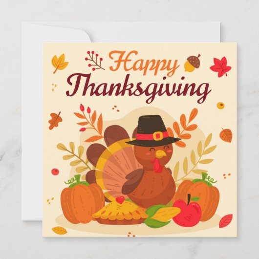 Vaste vakantiekaart feestdagenkaart (Voorkant)