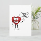 Vaste vakantiekaart feestdagenkaart (Staand voorkant)