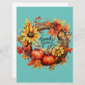 Vaste vakantiekaart feestdagenkaart (Voorkant / Achterkant)