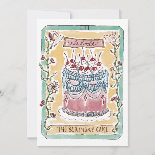 Vaste vakantiekaart feestdagenkaart (Voorkant)