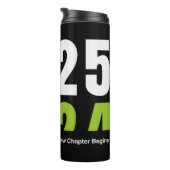 Vaste vakantiekaart thermosbeker (Geroteerd rechts)