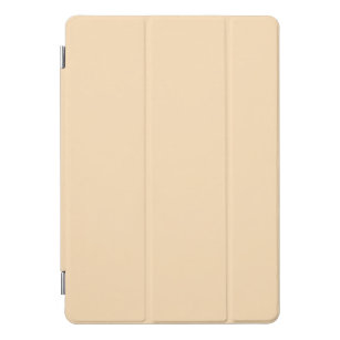 Vaste vanille-lichtbeige iPad pro cover