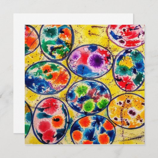 Vaste verjaardagskaart (Voorkant / Achterkant)