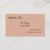 Vaste Visitekaartjes Roos (Voorkant)