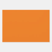 Vaste vlam oranje inpakpapier vel (Voorkant 2)