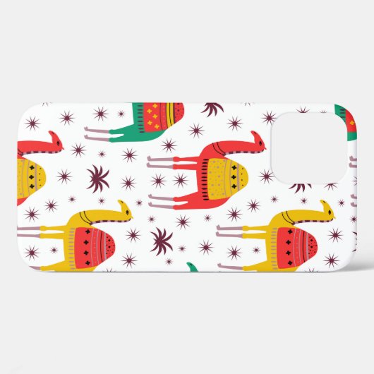 Vaste vormgeving camelpatroon Case-Mate iPhone case (Achterkant (horizontaal))