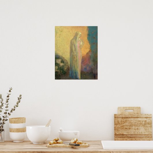 Vaste vrouw poster (Keuken)