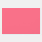 Vaste watermeloen kleur inpakpapier vel (Voorkant)