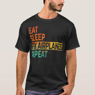 Vaste Waterverf van het mechanische EAT-toestel T-shirt