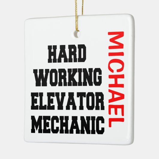 Vaste werkverzadigingsmechanisme keramisch ornament (Links)