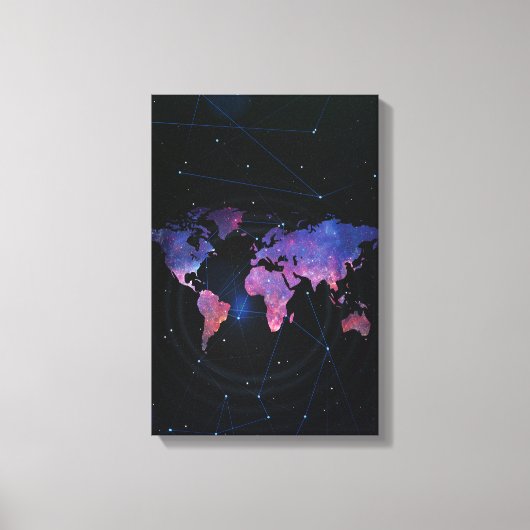 vasteland canvas afdruk (Voorkant)