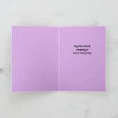 vasten Wenskaart Kaart (Binnen)