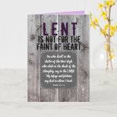 vasten Wenskaart Kaart (Gele Bloem)