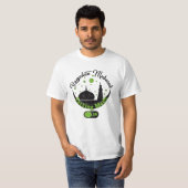 Vastenmodus aan grappige ramadan zin t-shirt (Voorkant volledig)