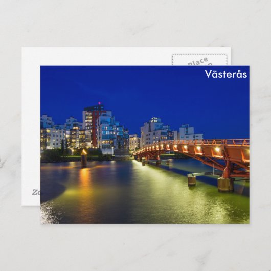 Västerås, Zweden Briefkaart (Voorkant / Achterkant)