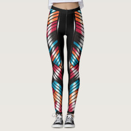 Vastgebonden in kleur Leggings
