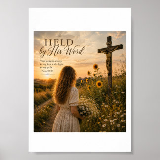 Vastgehouden door Zijn Woord – Psalm 119:105 Chris Poster