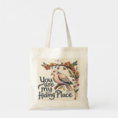 Vastgehouden in Stilte Tote Bag (Achterkant)