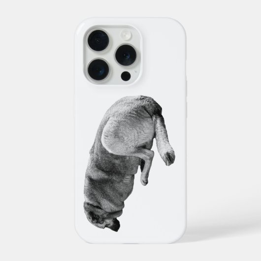 Vastgehouden met kalmte iPhone hoesje (Achterkant)