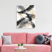 Vastgehouden Tussen Stromen Canvas Afdruk (Insitu (Woonkamer))