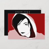 vastgekookte stallen kaart (Voorkant / Achterkant)