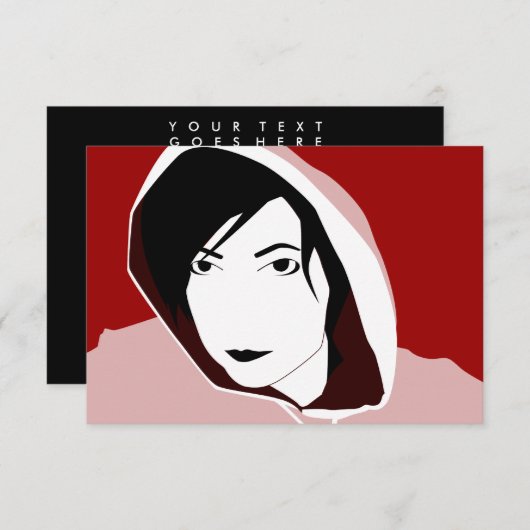 vastgekookte stallen kaart (Voorkant / Achterkant)