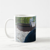 vastgekruld doggie koffiemok (Links)